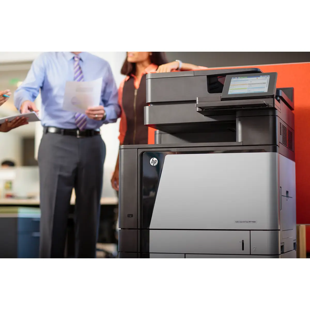 Color LaserJet Enterprise flow M880z+, All-in-One Drucker/Kopierer/Scanner/Fax Farblaserdruck