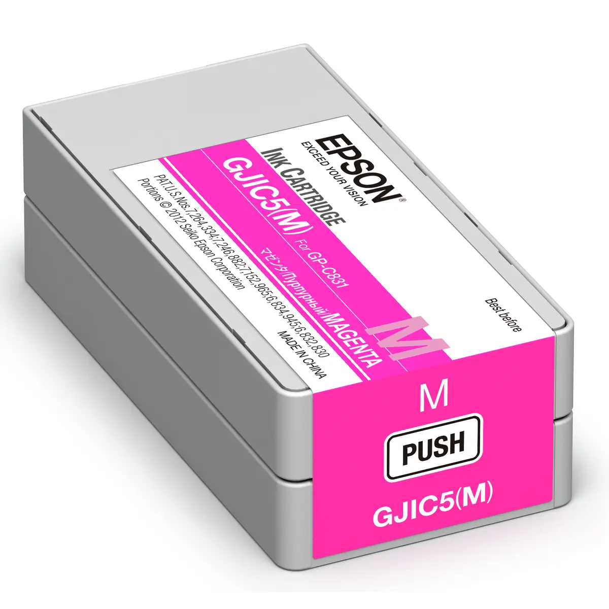 Tintenpatrone C13S020565 magenta für Epson GP-C831