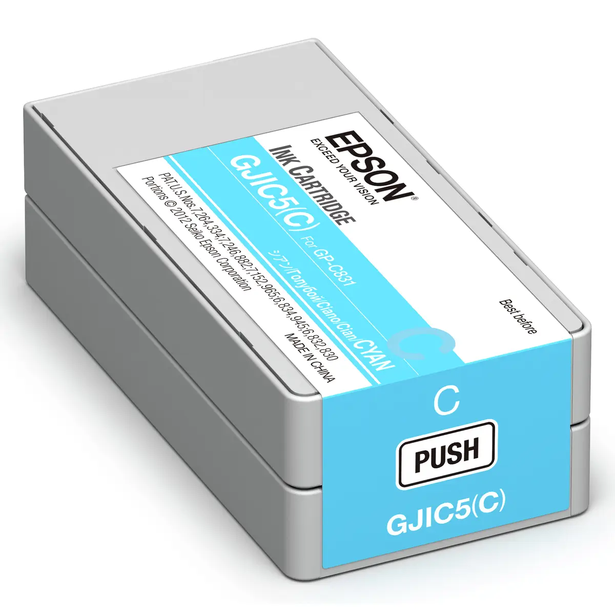 Tintenpatrone C13S020564 cyan für Epson GP-C831