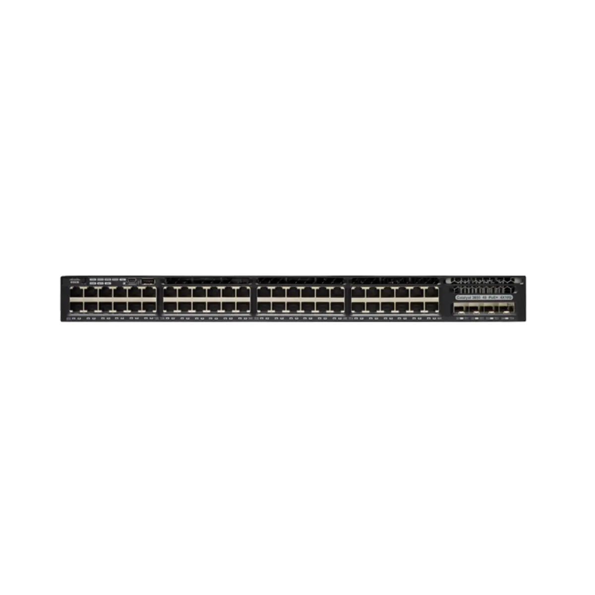 Catalyst 3650 Switch managed 48x10/100/1000 +2xGigabit SFP+ Desktop an Rack montierbar