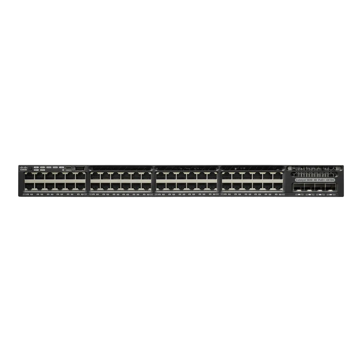 Catalyst 3650 Gigabit Ethernet Switch 48ports POE