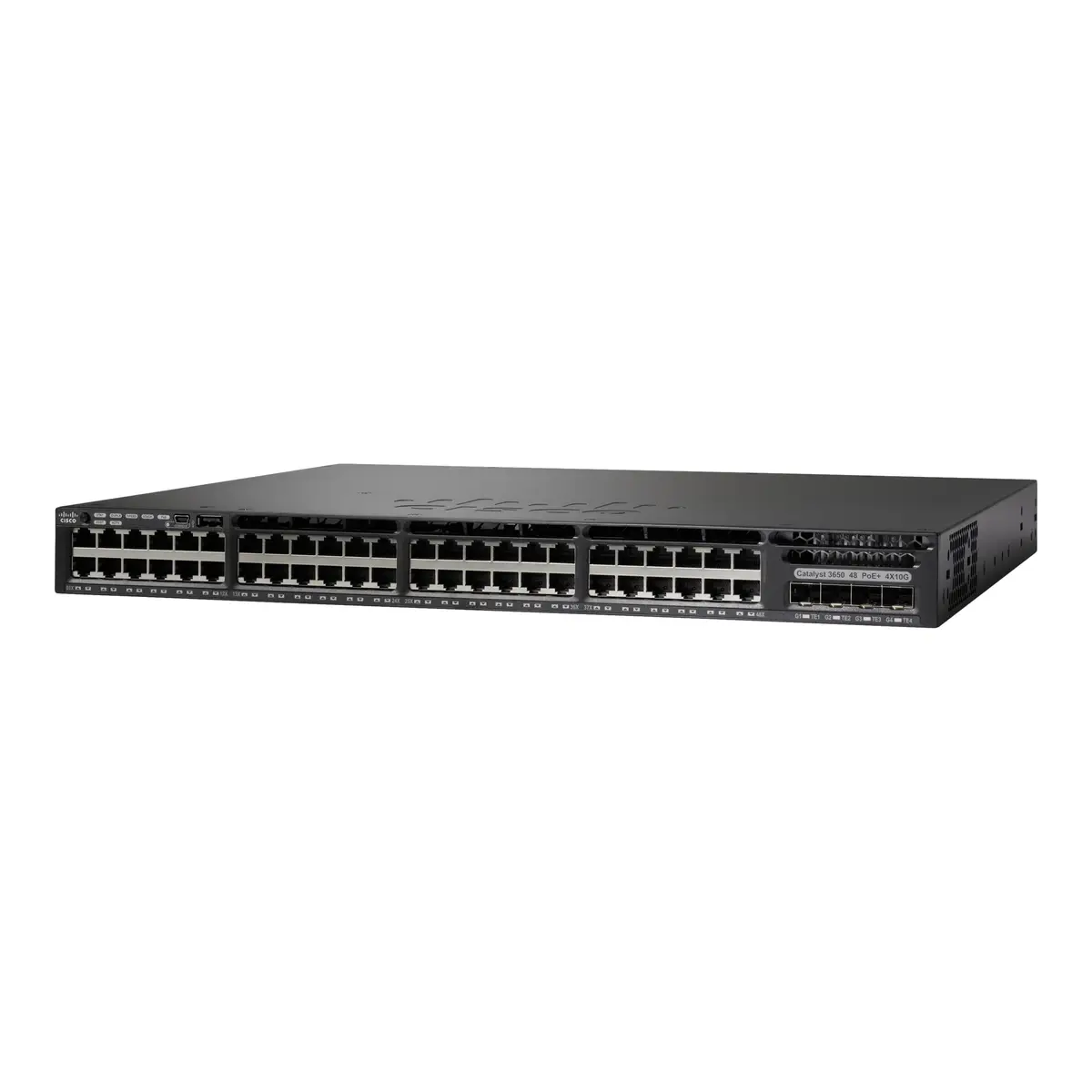 Catalyst 3650 Gigabit Ethernet Switch 48ports POE