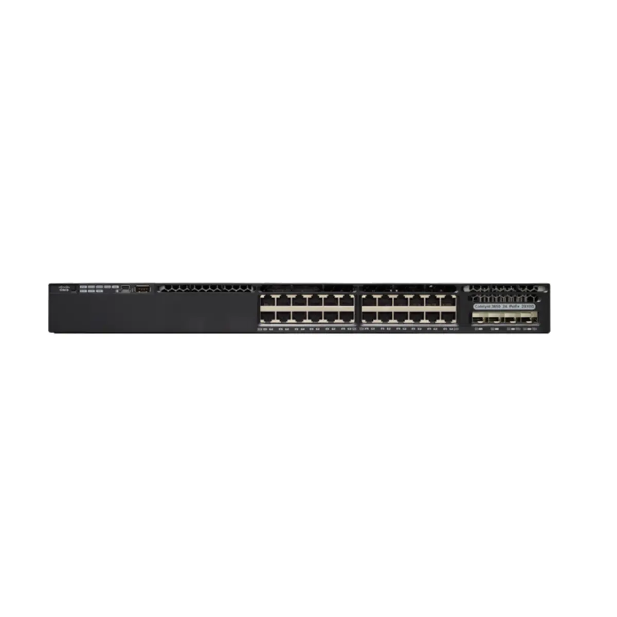 Catalyst 3650 Switch managed 24x10/100/1000 (PoE+) +4xSFP Desktop an Rack montierbar PoE+