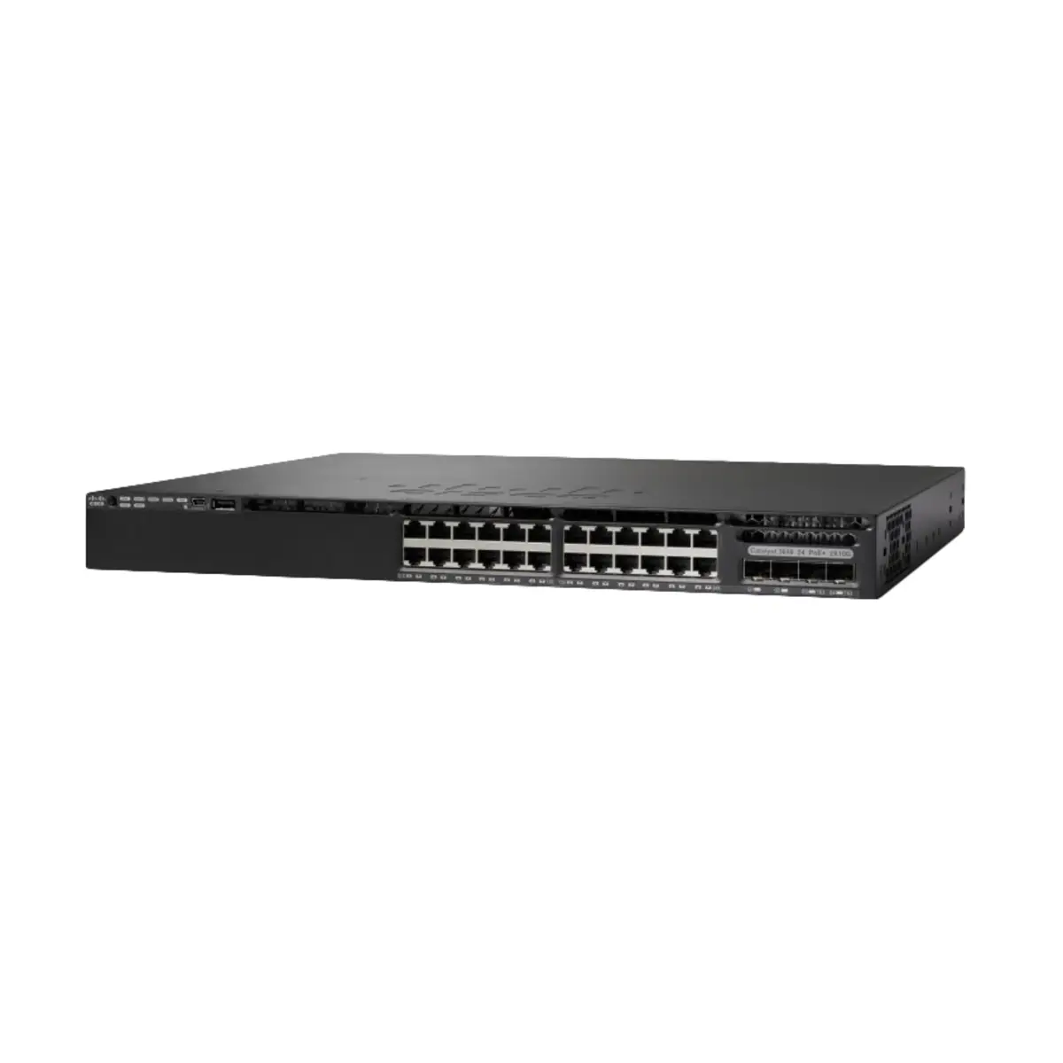 Catalyst 3650 Switch managed 24x10/100/1000 (PoE+) +4xSFP Desktop an Rack montierbar PoE+