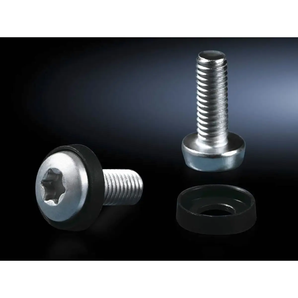 Innensechsrundschraube = Torx M6x16mm mit Kunststoffscheibe VE 50 Stk