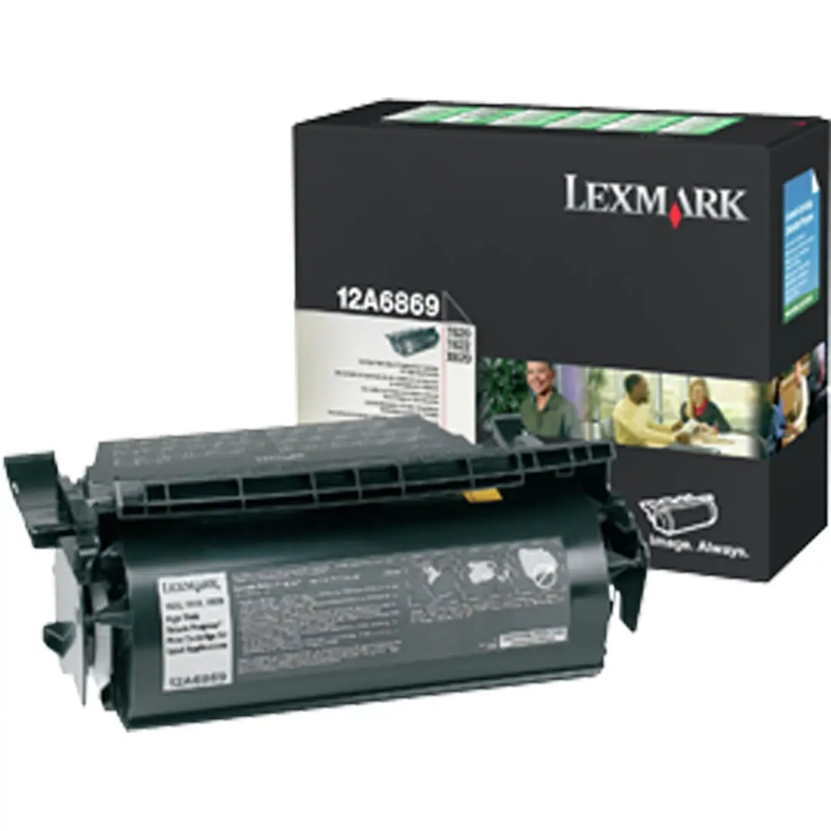 Toner 12A6869 ca. 30000 Seiten schwarz