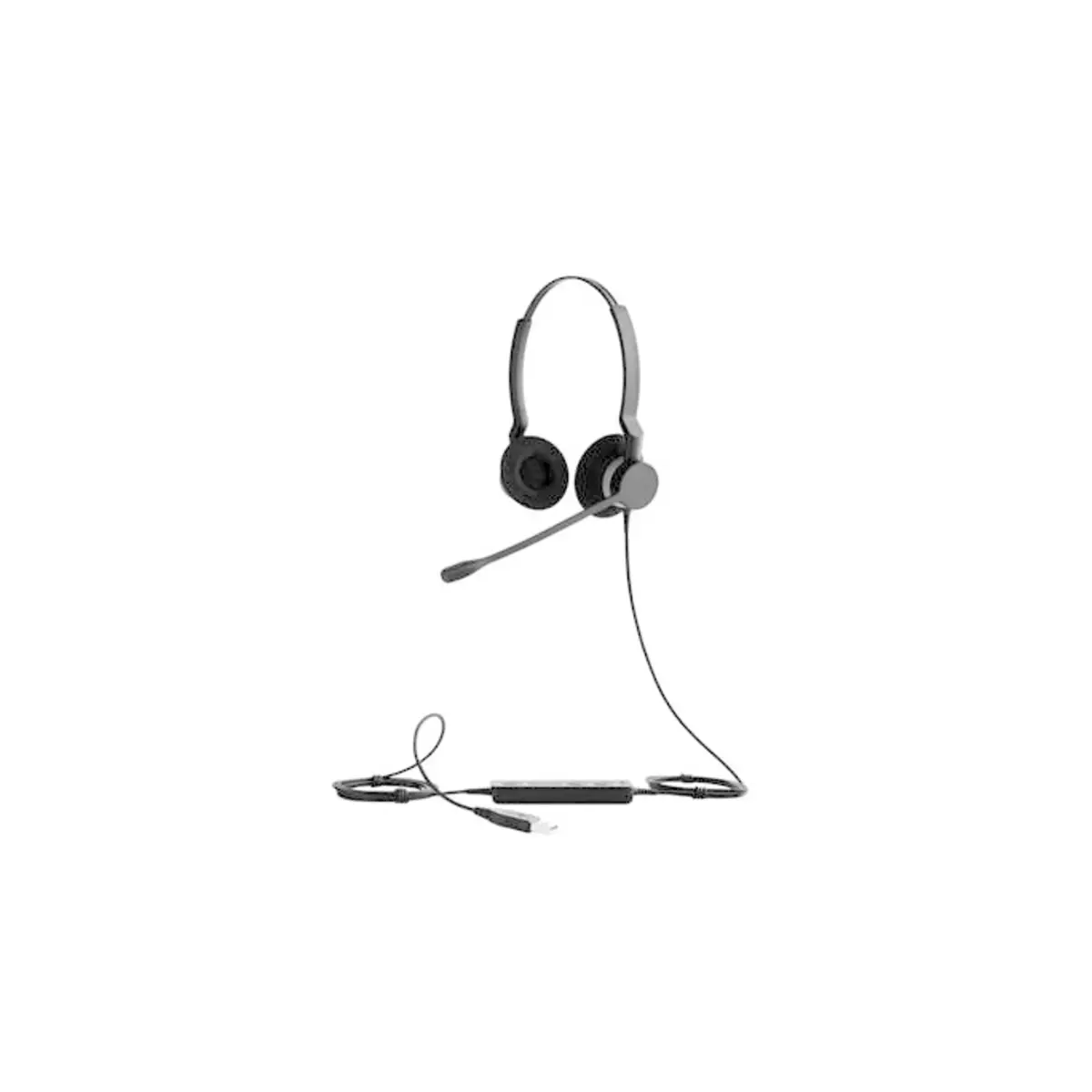 BIZ 2300 USB Duo MS kabelgebundenes Headset schwarz