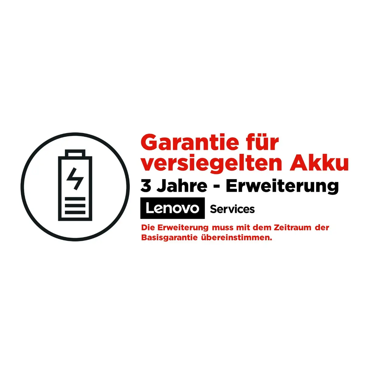 ePac 3 Jahre Batterie-Austausch für ThinkPad S1 Yoga 20C0, X1 Carbon 20A8