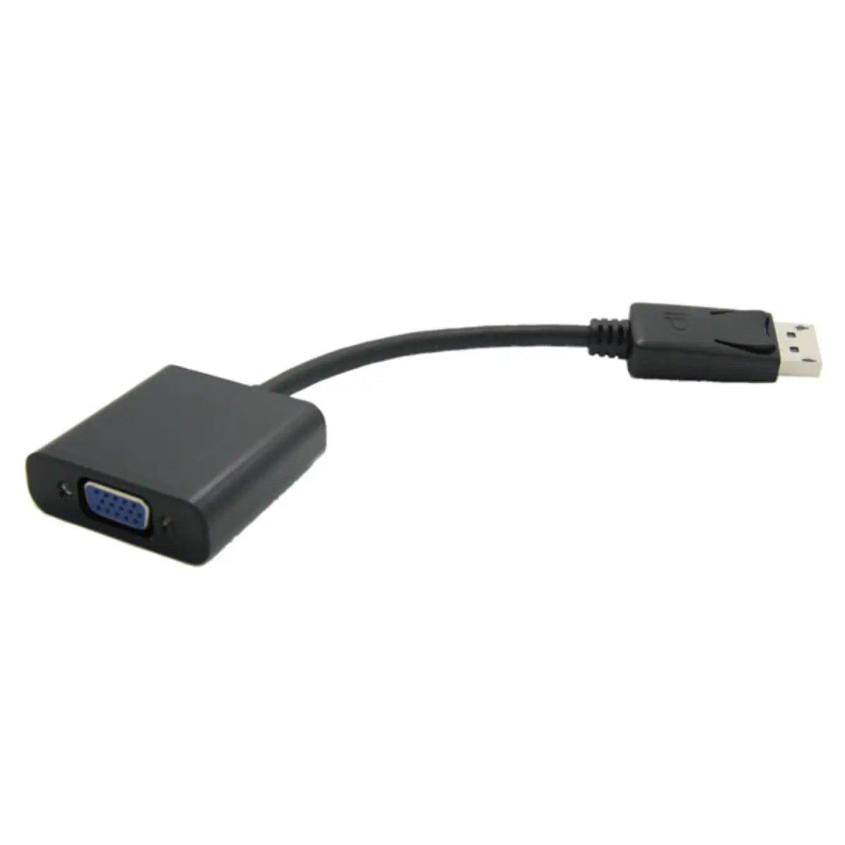 DisplayPort-VGA adaptor plug/socket