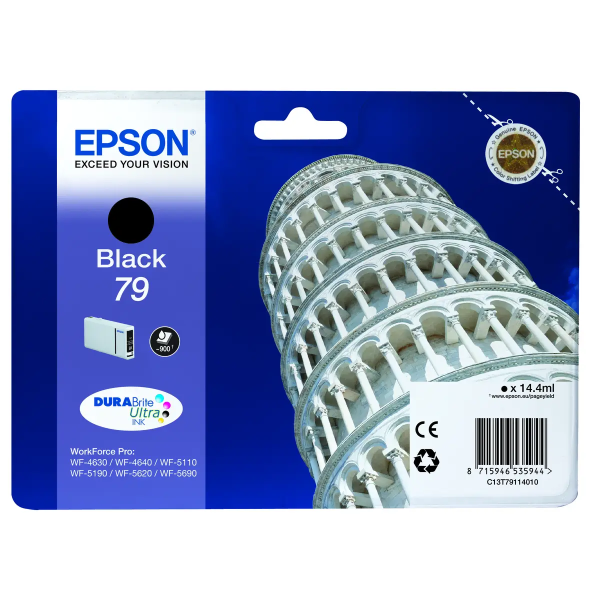 Tinte 79 DURABrite 14,4ml schwarz