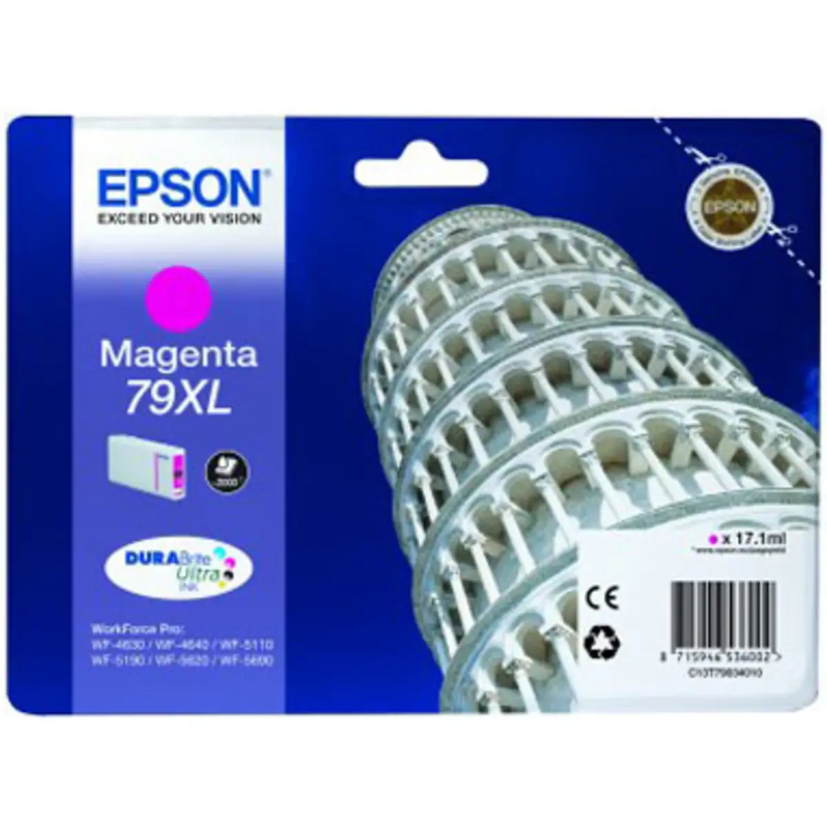 Tintenpatrone C13T79034010 magenta