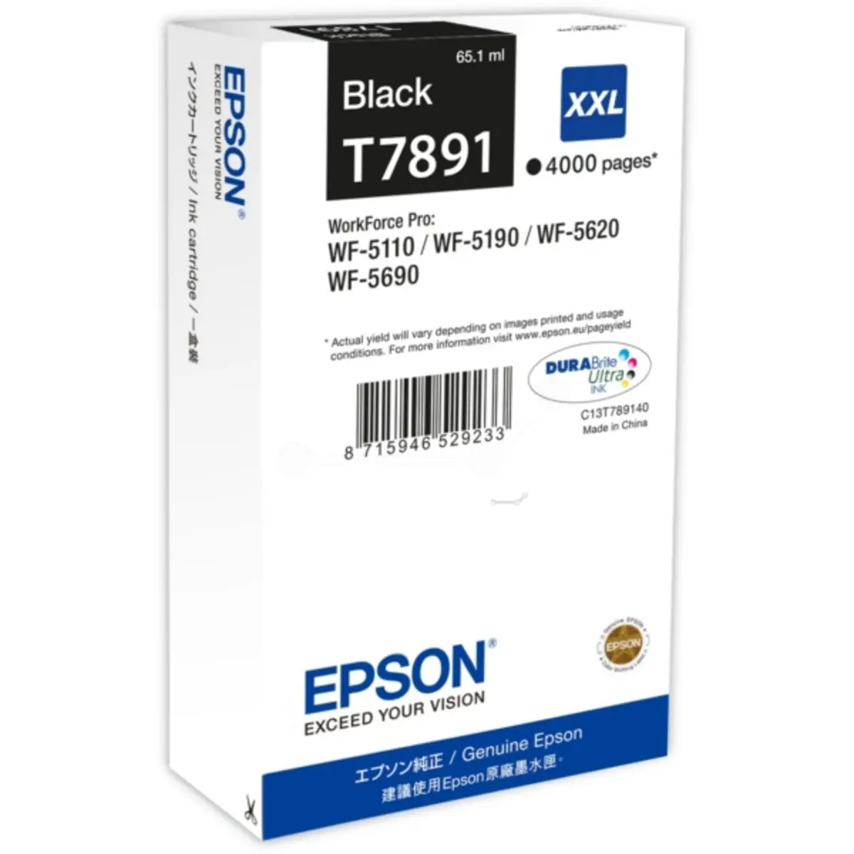 Tinte T789140 schwarz
