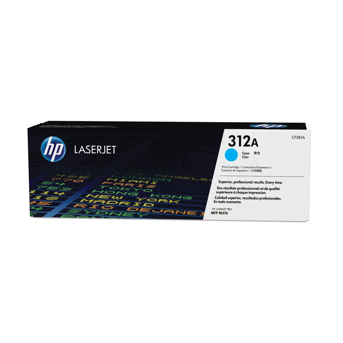 Toner CF381A ca. 2700 Seiten cyan