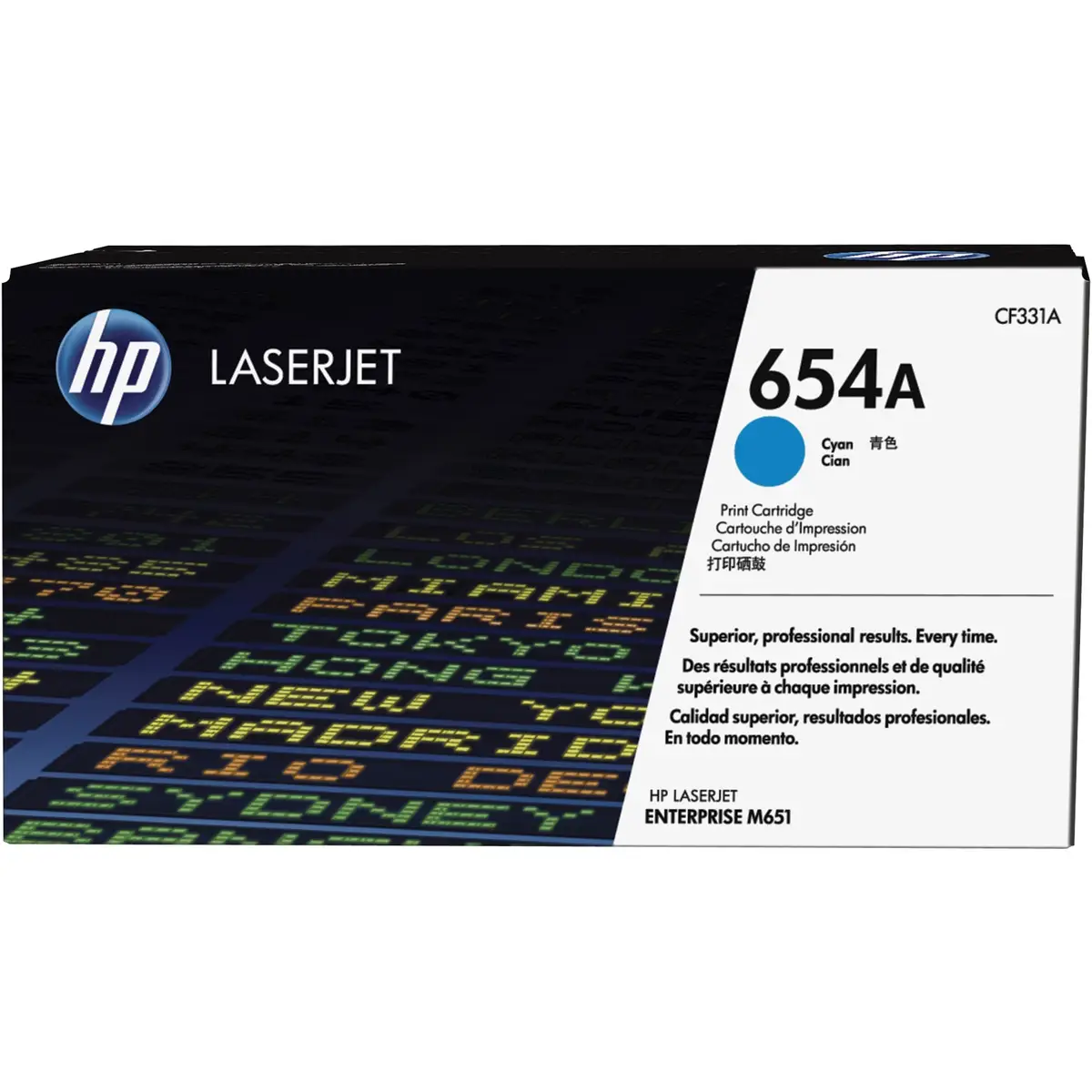 Toner 654A ca. 15000 pages cyan