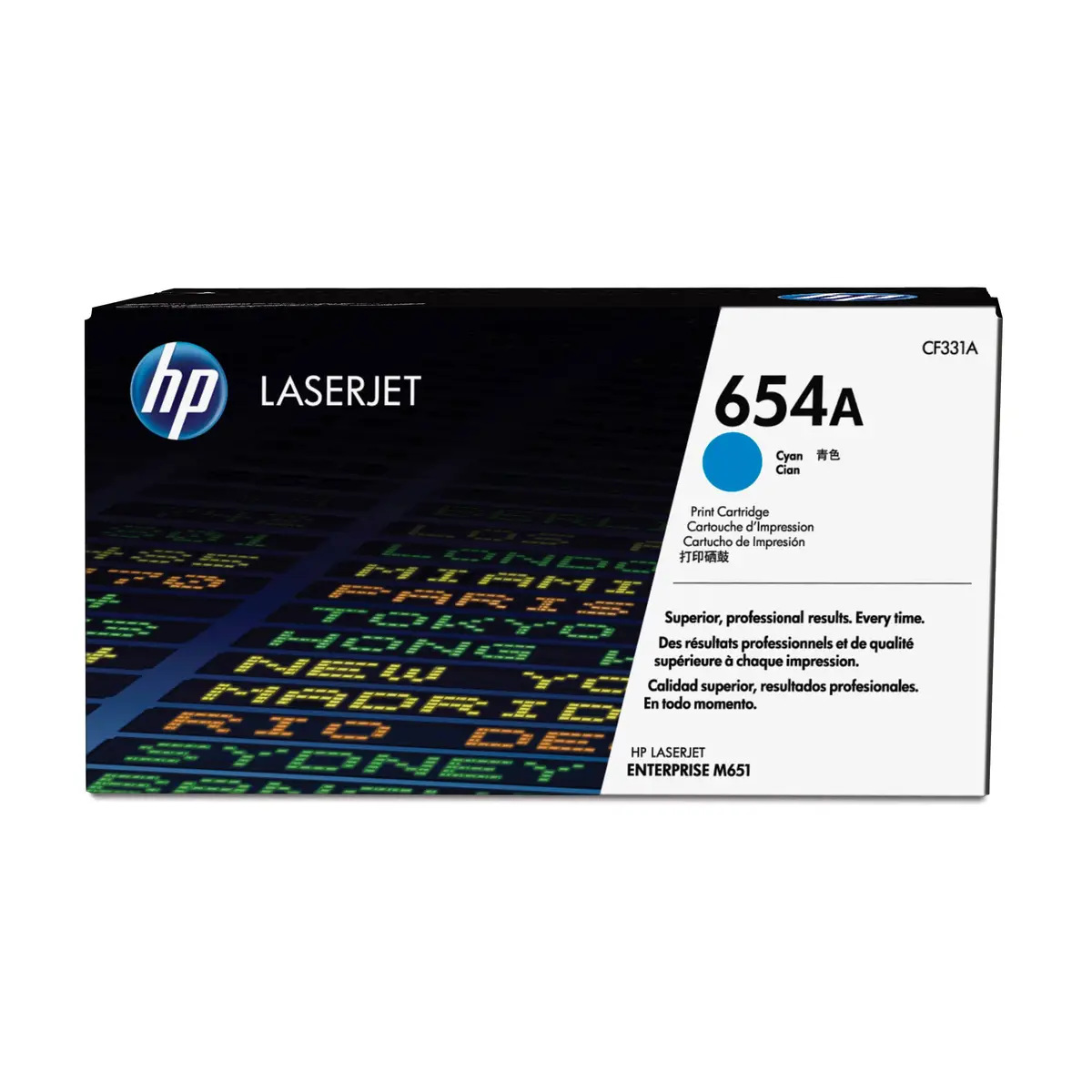 Toner 654A ca. 15000 pages cyan