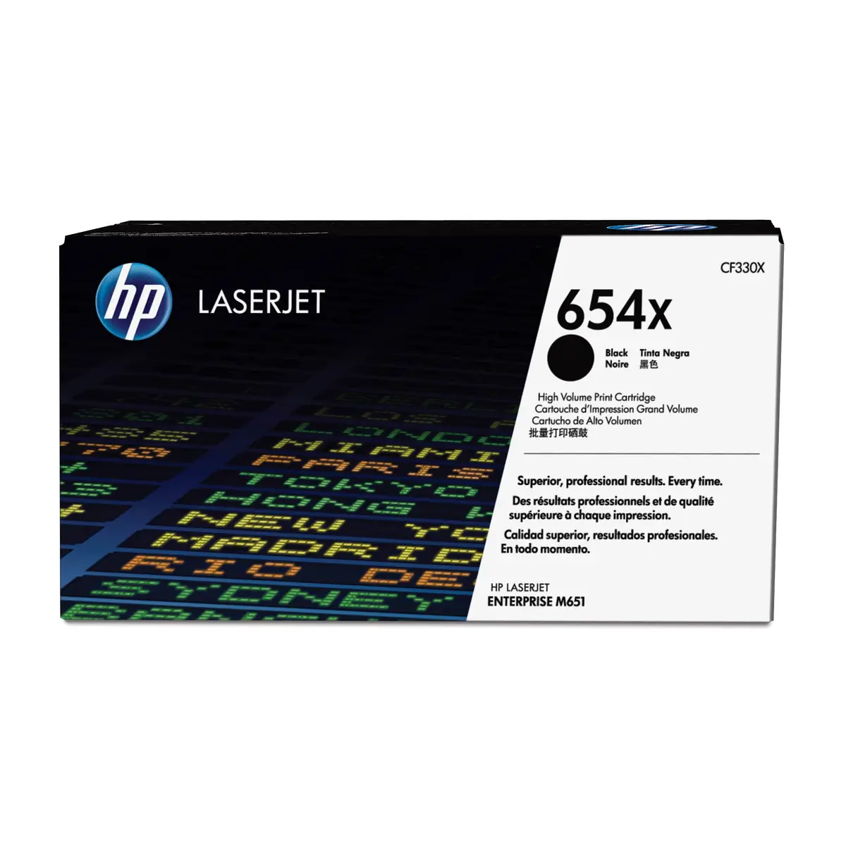 Toner 654X ca. 20500 pages black