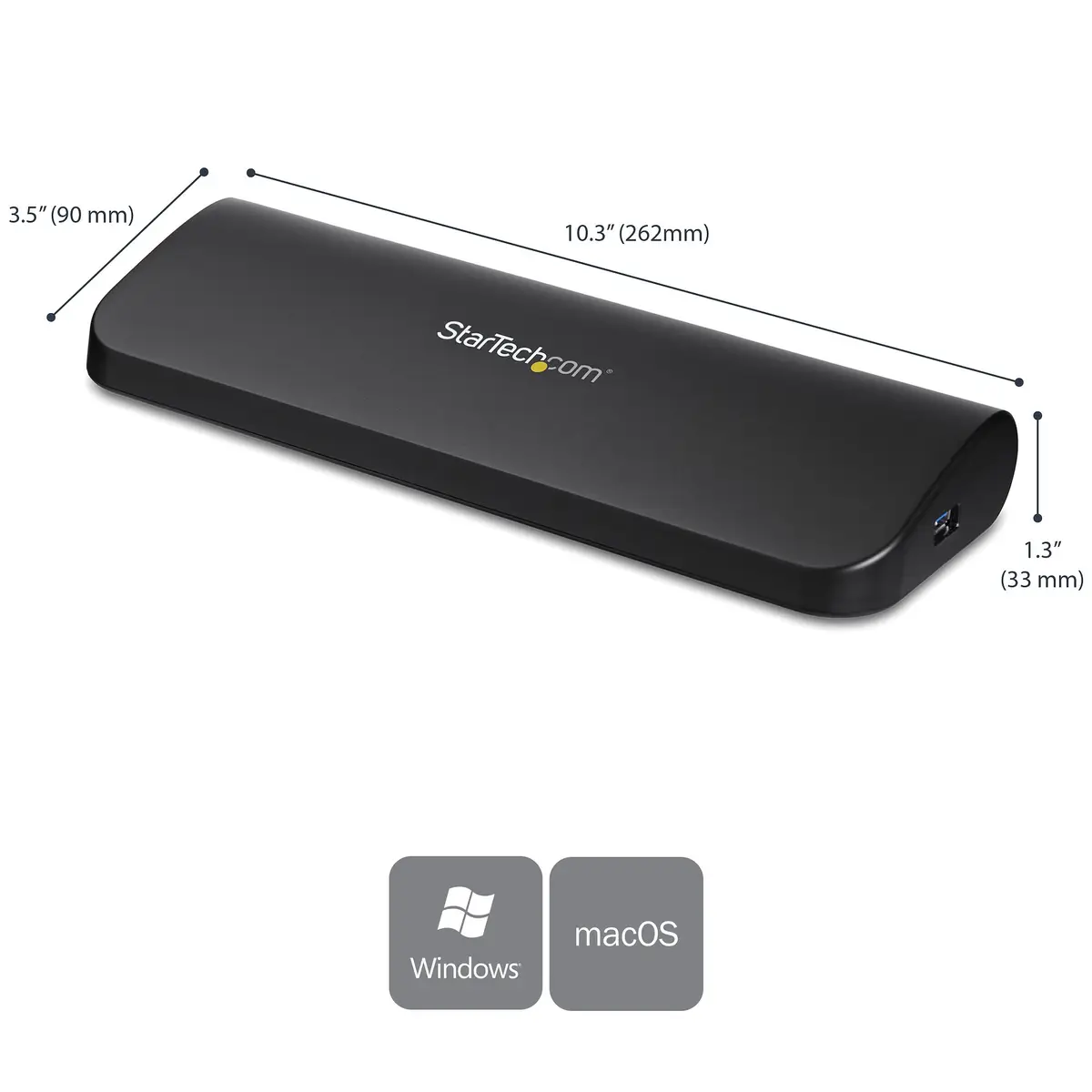 Universal Notebook DockingStation HDMI/DVI/VGA/USB 3.0