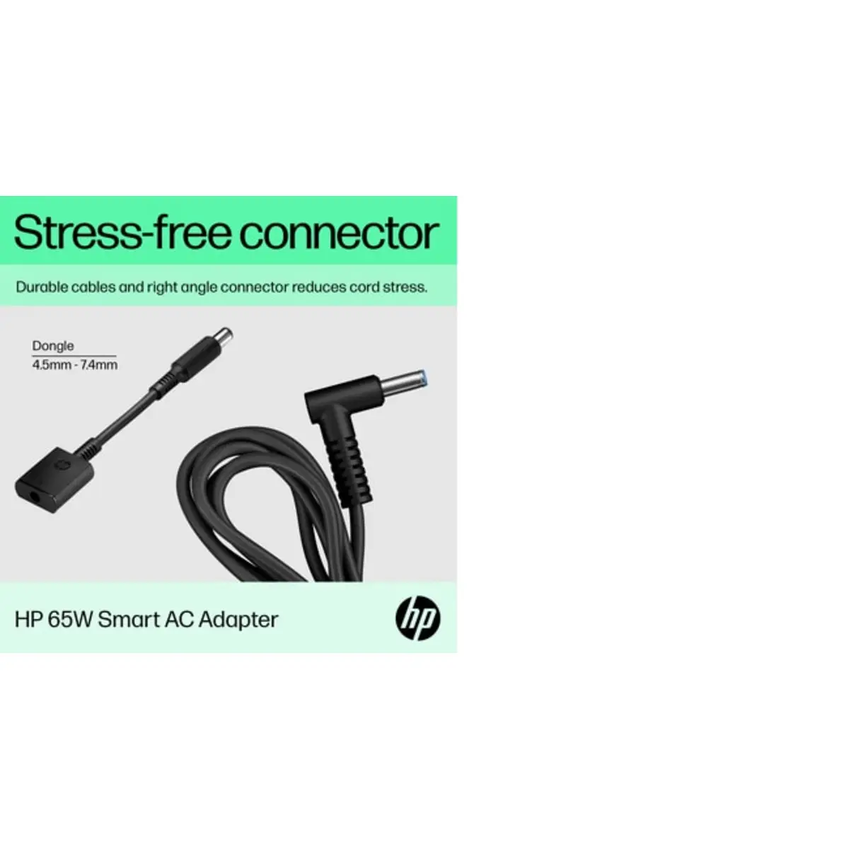 Intelligenter AC-Adapter mit 65 Watt, Laptop, Drinnen, 100 - 240 V, 47 - 63 Hz, 65 W, 19.5 V