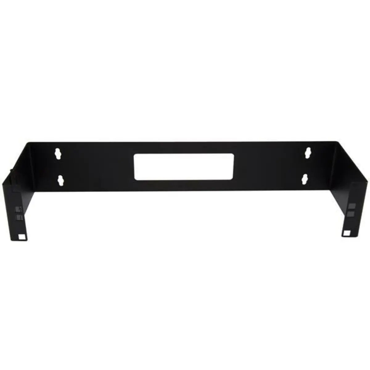 2 HE 19" Patchpanel Halteung mit Scharnier zur Wandmontage