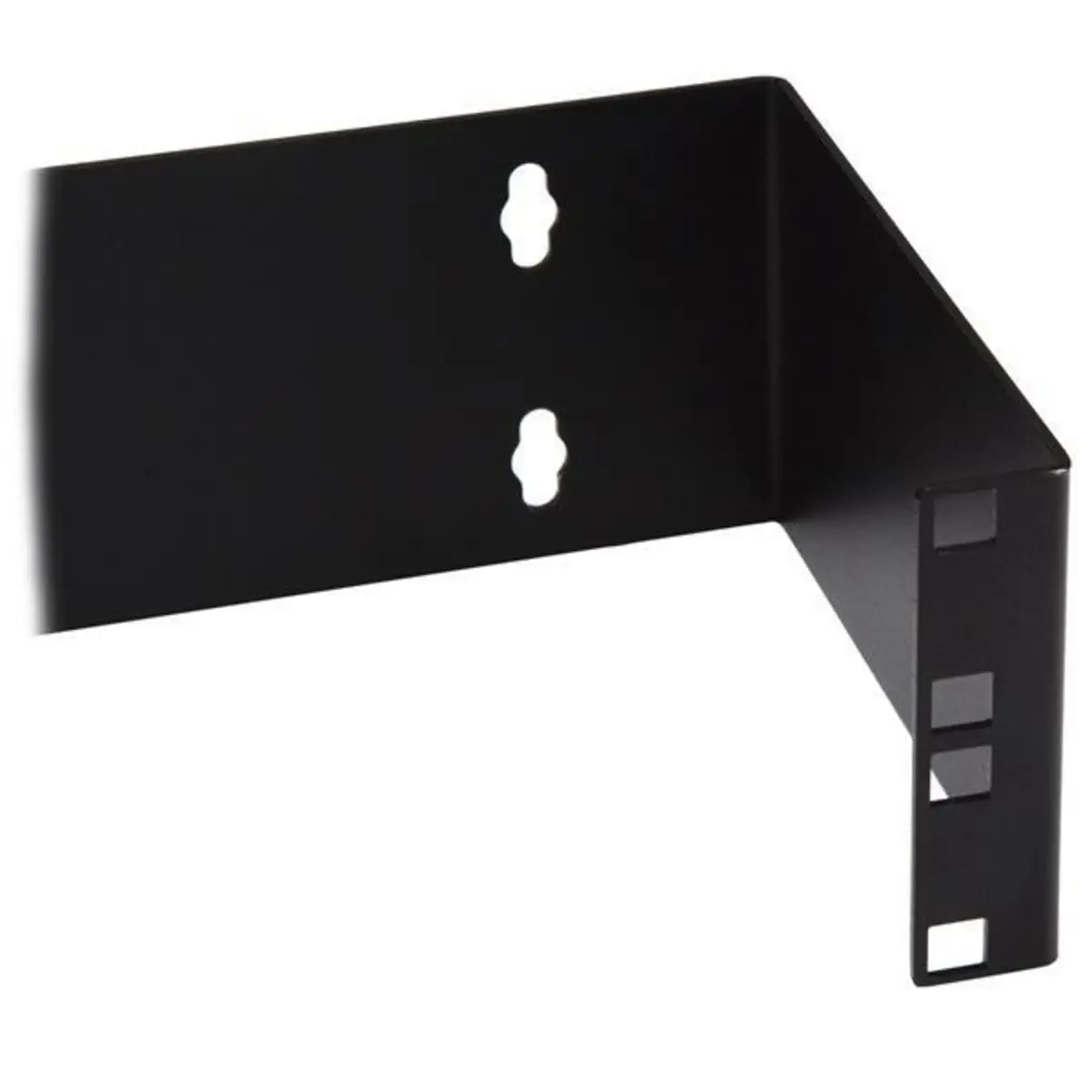 2 HE 19" Patchpanel Halteung mit Scharnier zur Wandmontage