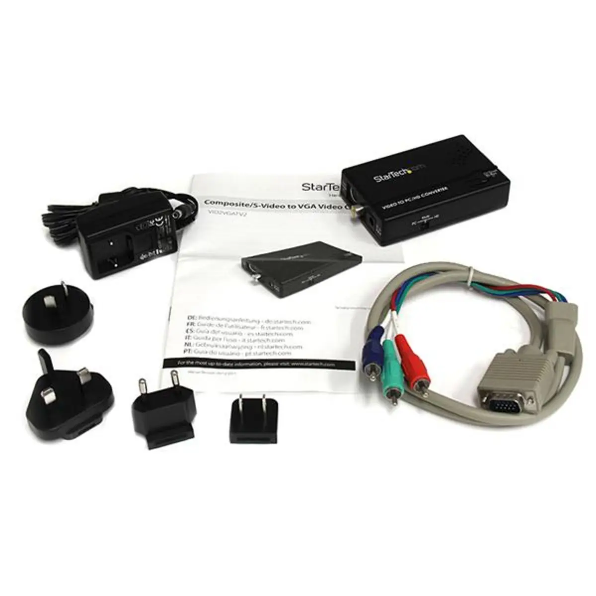 StarTech Composite and S-Video to VGA Video converter with Scaler