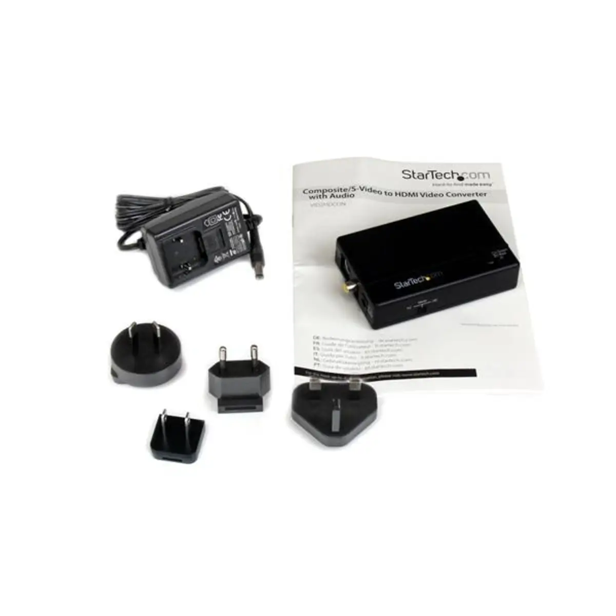 Composite und S-Video auf HDMI Konverter / Wandler mit Audio - 1080p