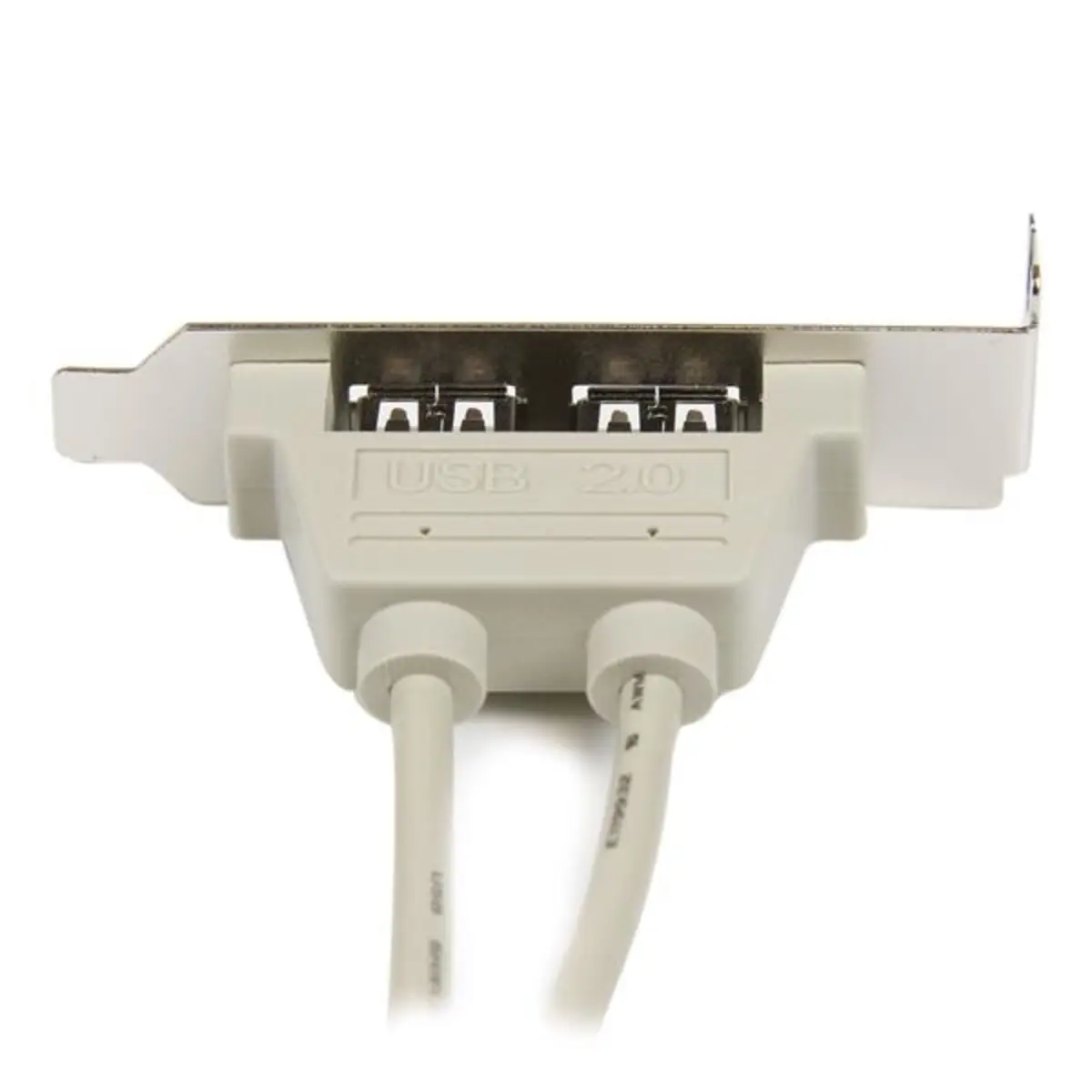 StarTech 2-Port USB 2.0 Low profilee Slotblech