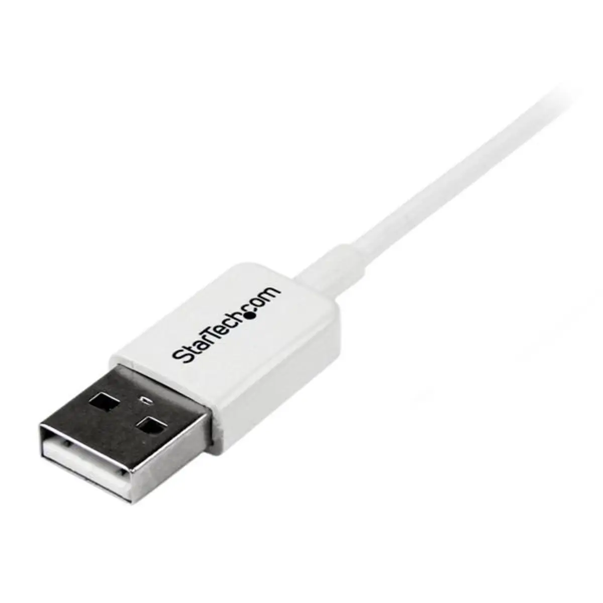 USB 2.0 Kabel A/Micro B Stecker/Stecker weiß 1m