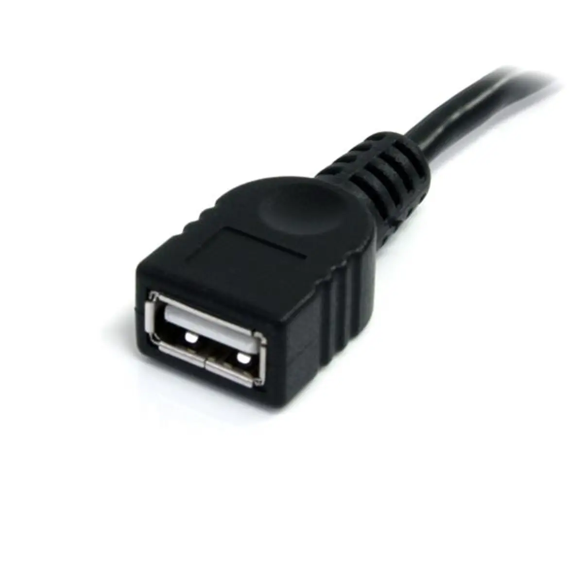 StarTech USB 2.0 extensionscable plug/socket black 1,8m