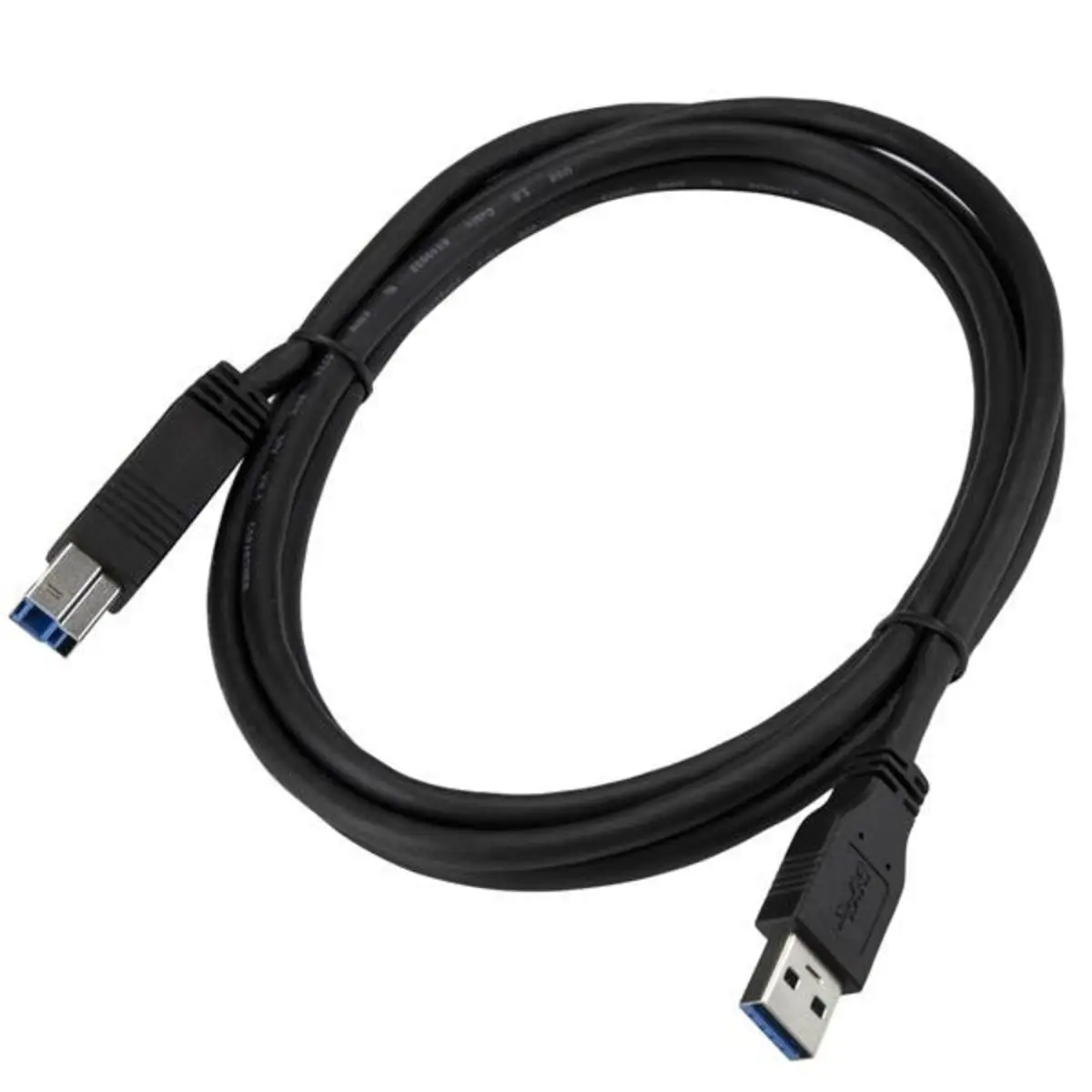 StarTech SuperSpeed USB 3.0 cable A/B plug/plug black 2m