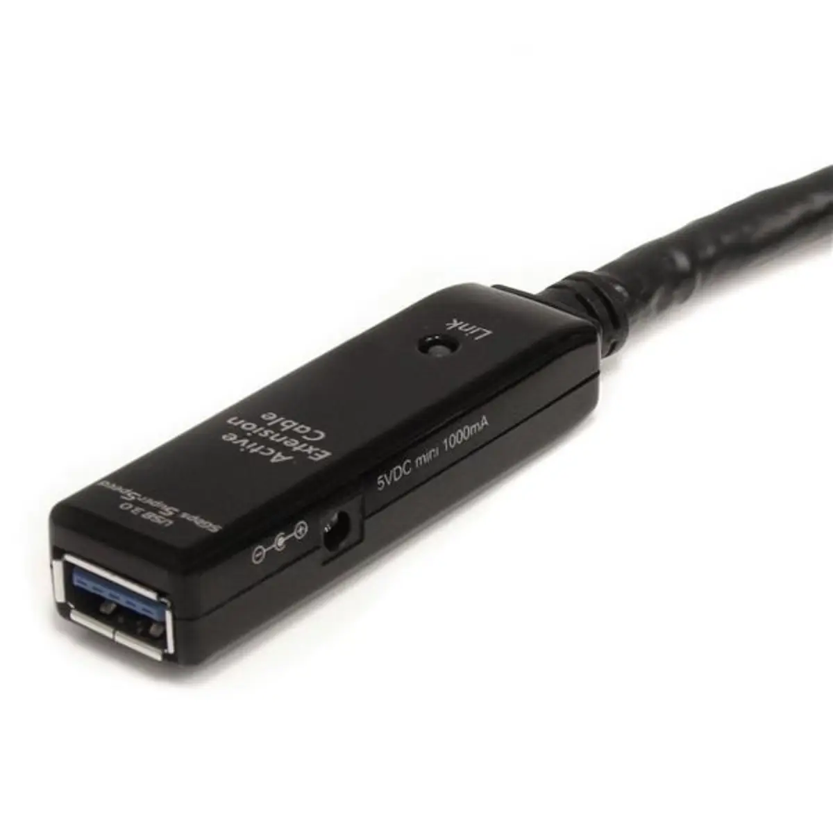 USB Verlängerungskabel USB-3.0/USB-3.0 Männlich/Weiblich Schwarz 3m