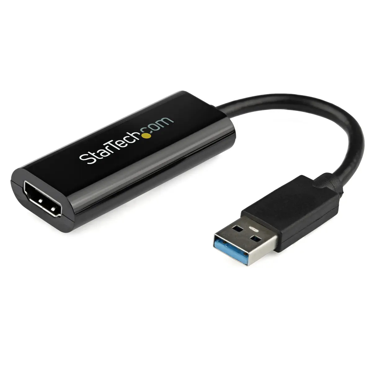 StarTech Slim USB 3.0 to HDMI adaptor black