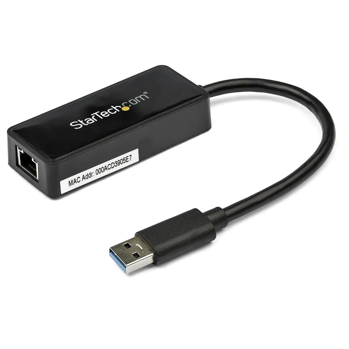 USB 3.0 auf Gigabit Ethernet Adapter Schwarz