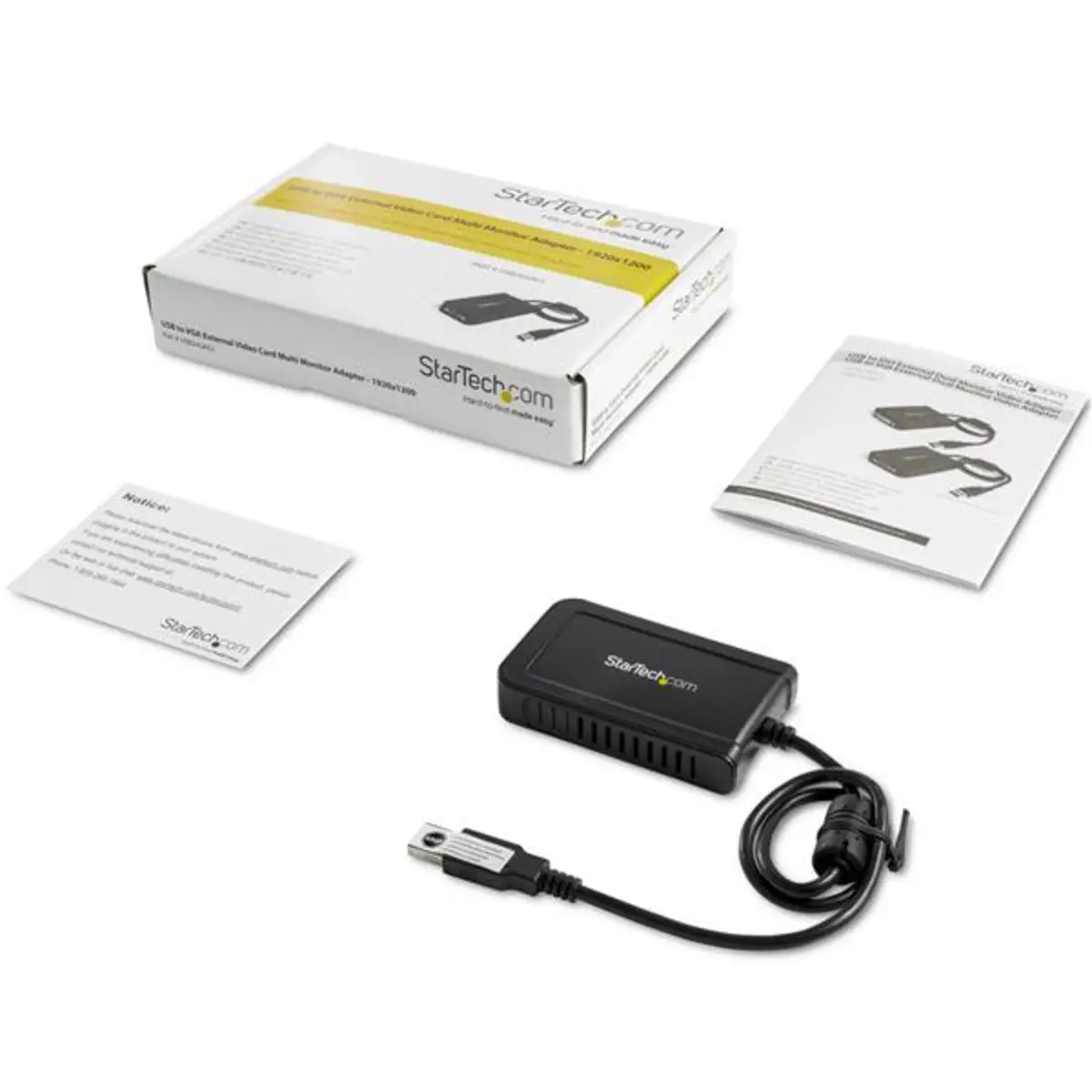 StarTech USB to VGA adaptor black 0,5 m