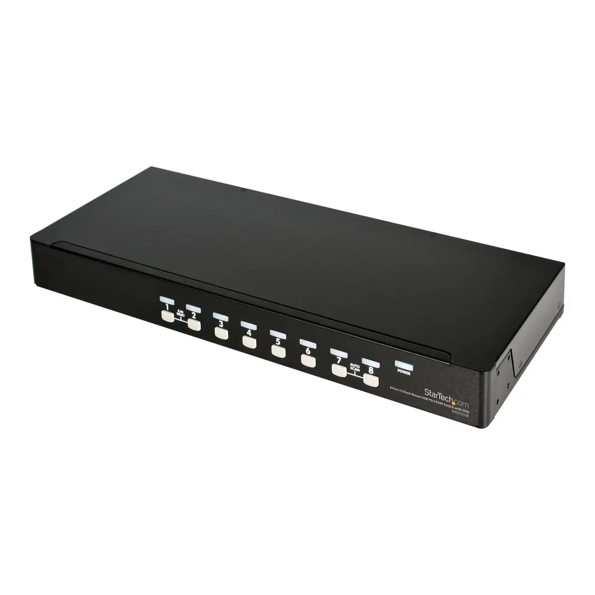 8 Port KVM Switch USB/PS/2 mit OSD