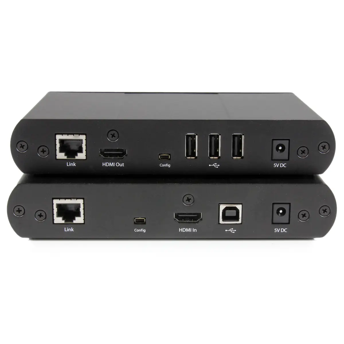 KVM Konsolen Extender USB/HDMI über Cat5e mit 1080p unkomprimiertem Video bis zu 100m