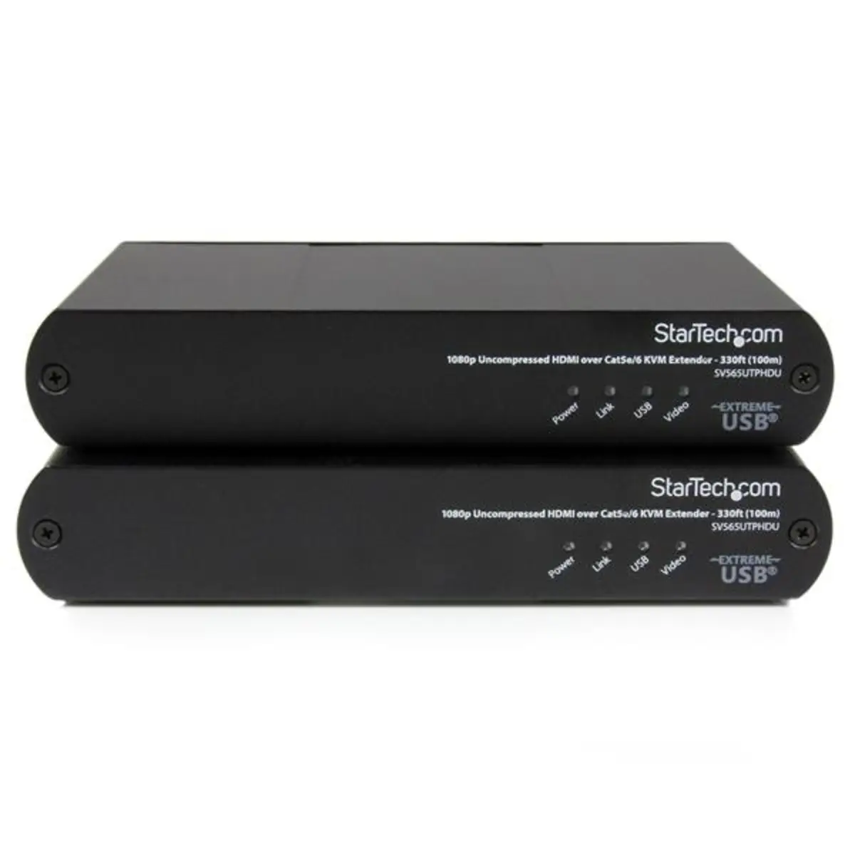 KVM Konsolen Extender USB/HDMI über Cat5e mit 1080p unkomprimiertem Video bis zu 100m
