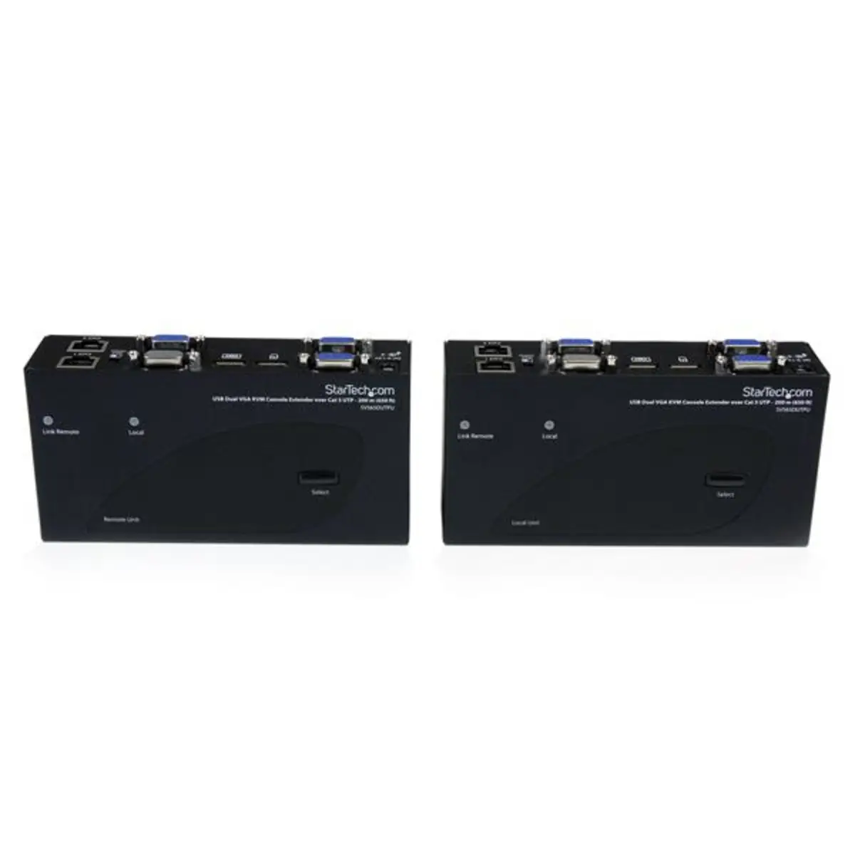 USB Dual VGA KVM Extender Cat5