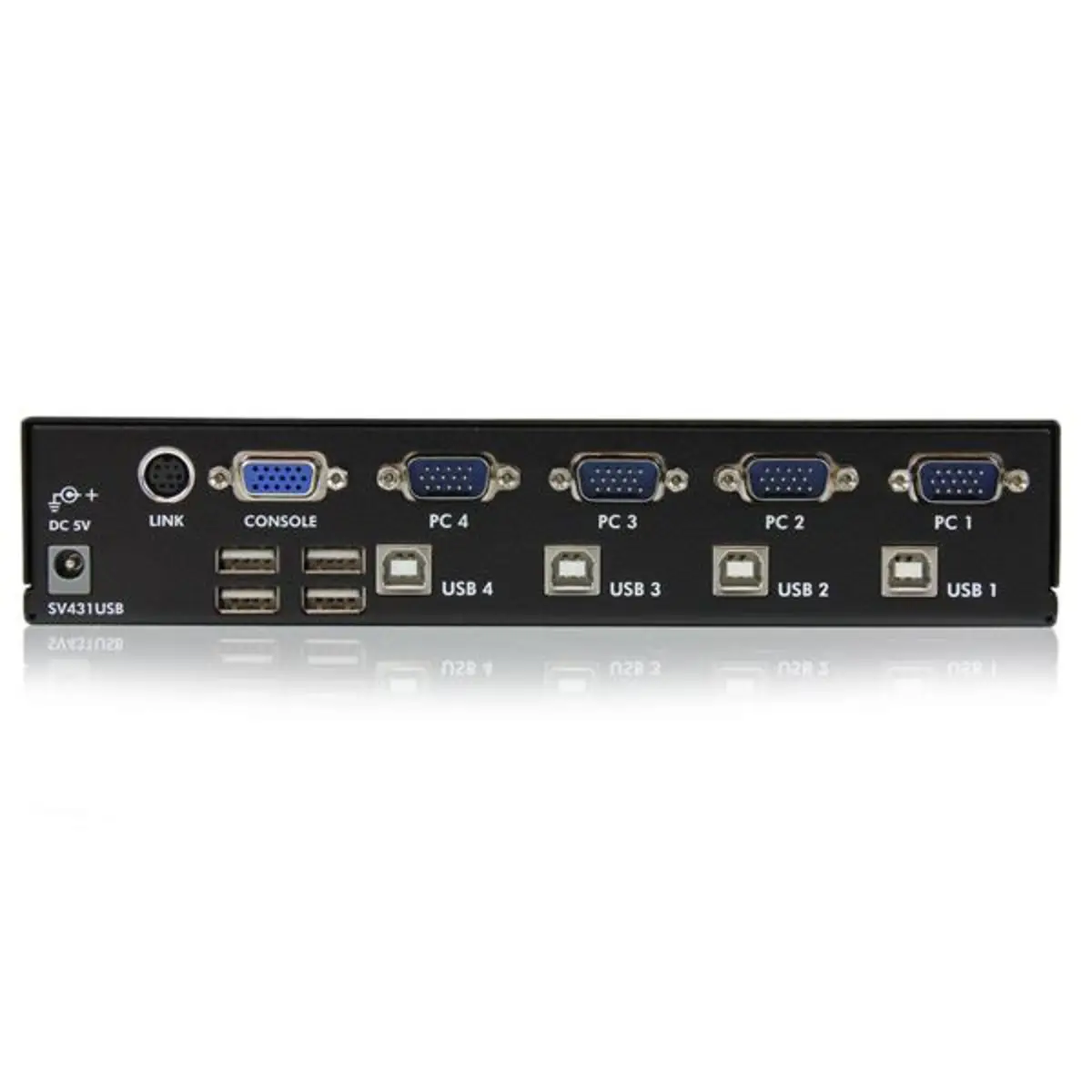 StarTech VGA/USB KVM Switch with Hub 4 Port