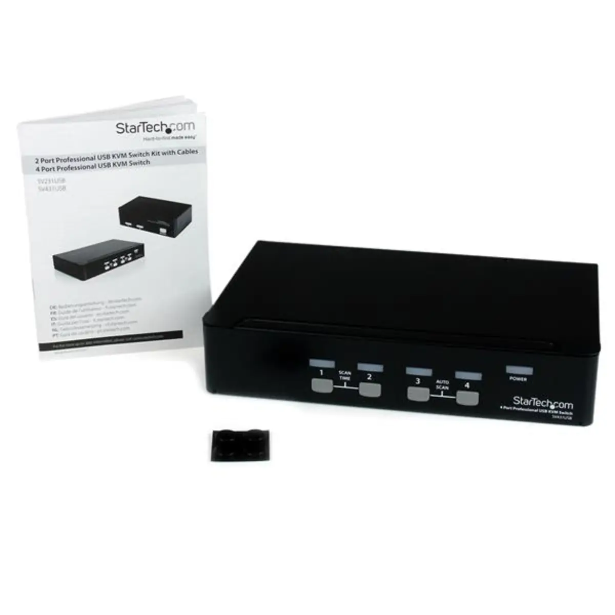 StarTech VGA/USB KVM Switch with Hub 4 Port