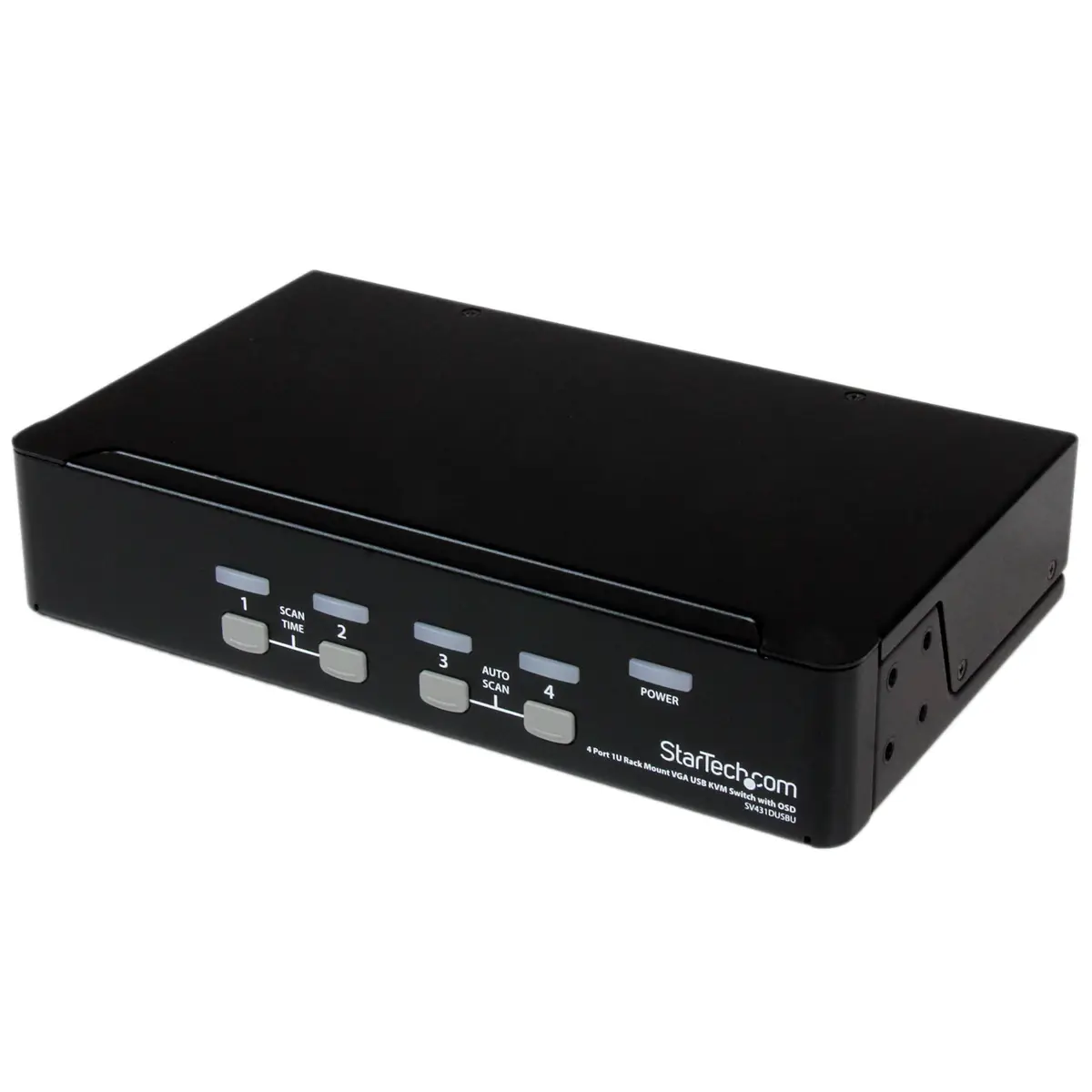 4 Port KVM Umschalter VGA/USB mit OSD