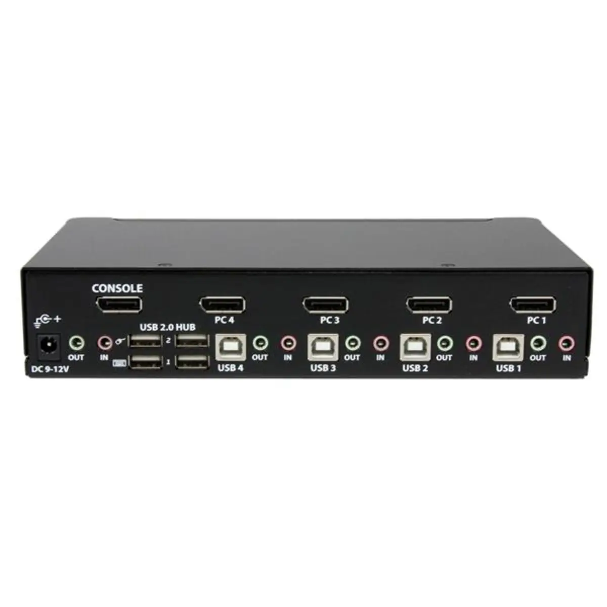 StarTech DisplayPort USB KVM Switch with Audio 4 Port