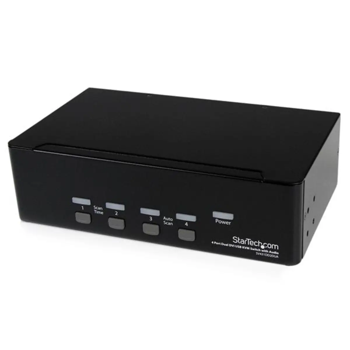 StarTech Dual DVI USB KVM Switch with Audio 4 Port