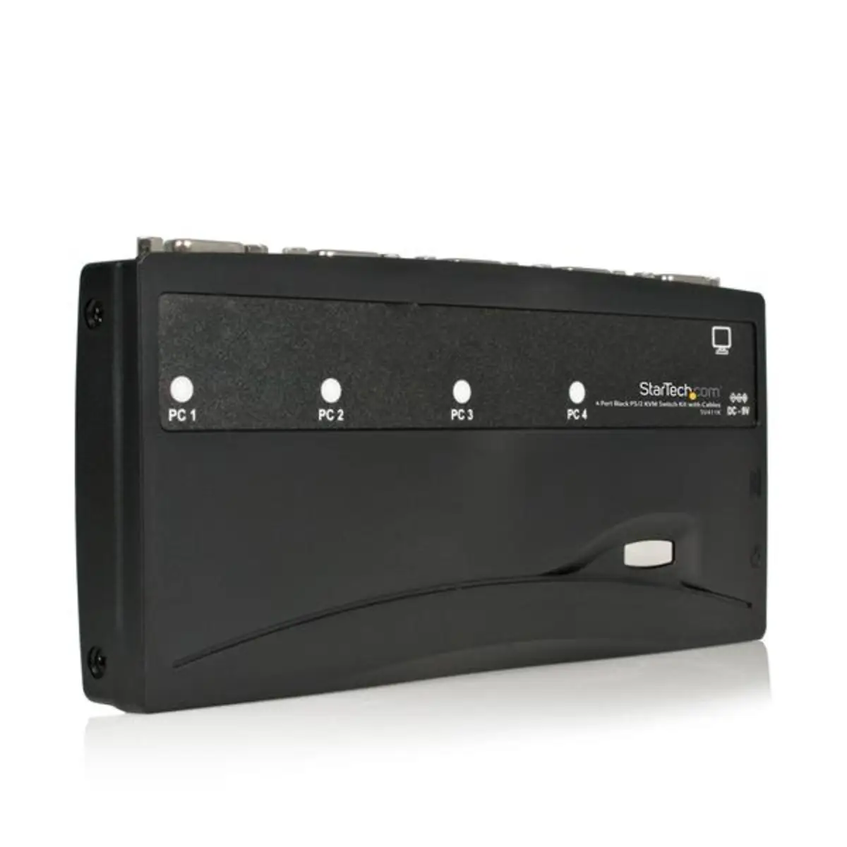 4 Port VGA / PS/2 KVM Switch - 4 fach PS/2 KVM Umschalter inkl. Kabel