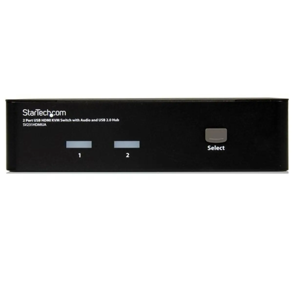 2 Port KVM Switch USB HDMI Schwarz