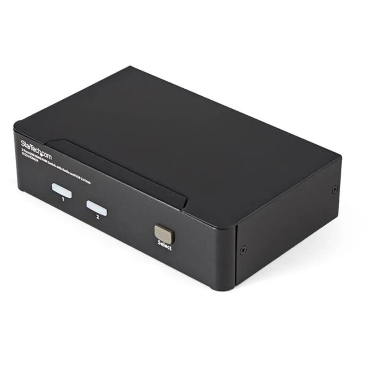 2 Port KVM Switch USB HDMI Schwarz