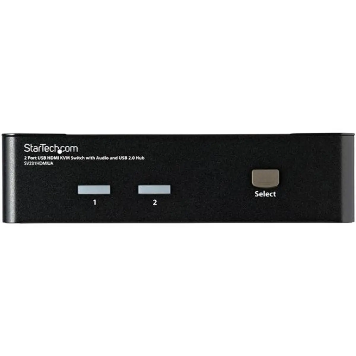 2 Port KVM Switch USB HDMI Schwarz