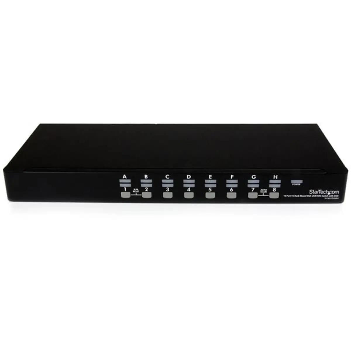 16-Port 1HE USB VGA KVM Switch mit OSD zur Rack Montage