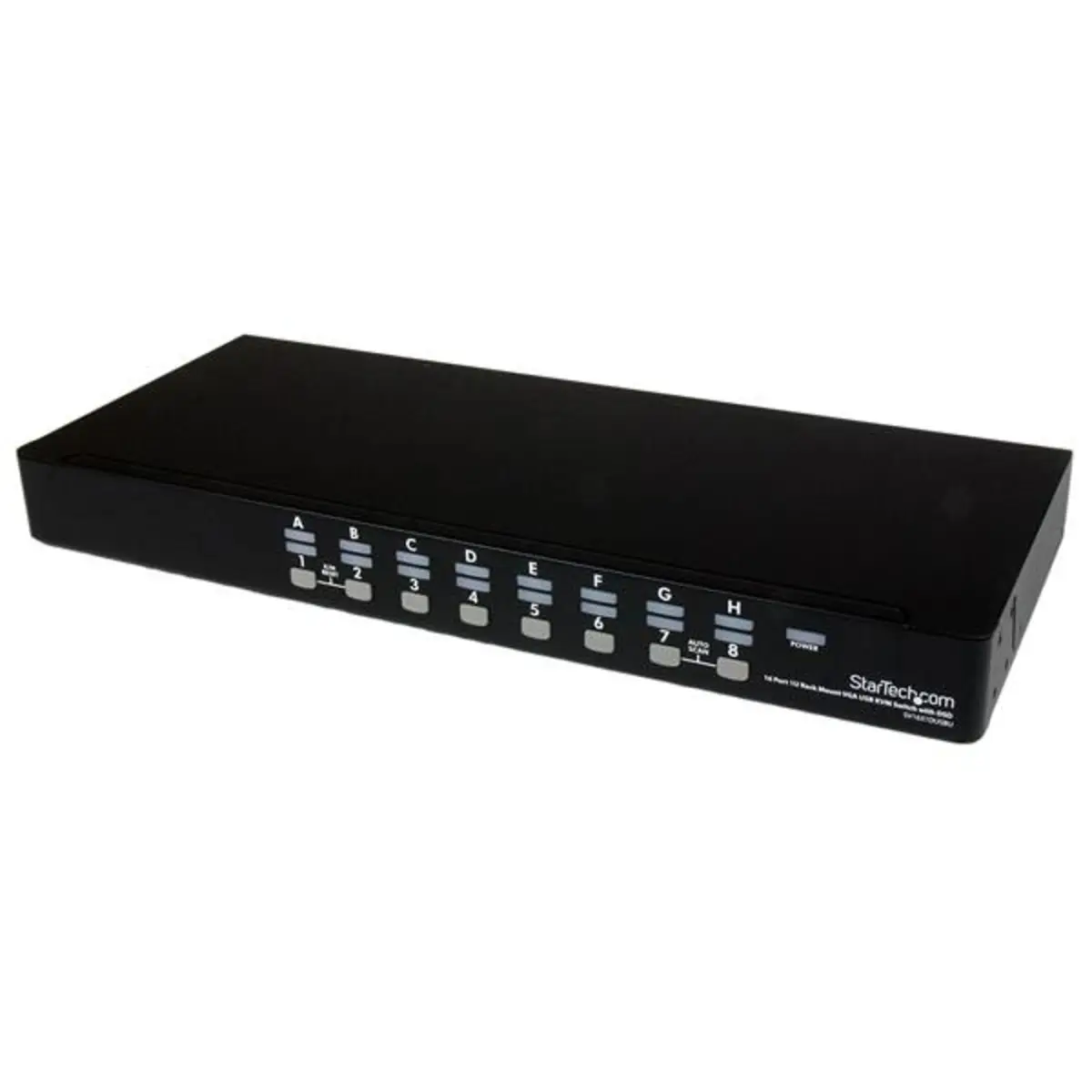 16-Port 1HE USB VGA KVM Switch mit OSD zur Rack Montage