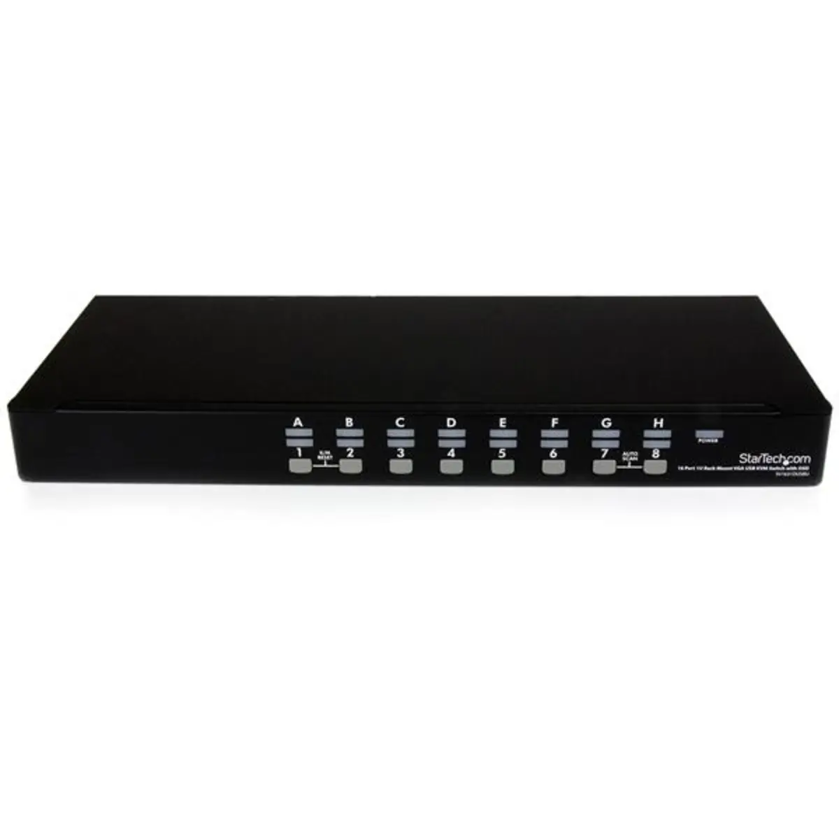 16-Port 1HE USB VGA KVM Switch mit OSD zur Rack Montage